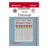 HUSQVARNA® VIKING® Universal Needle Size 70/10, 10-Pack